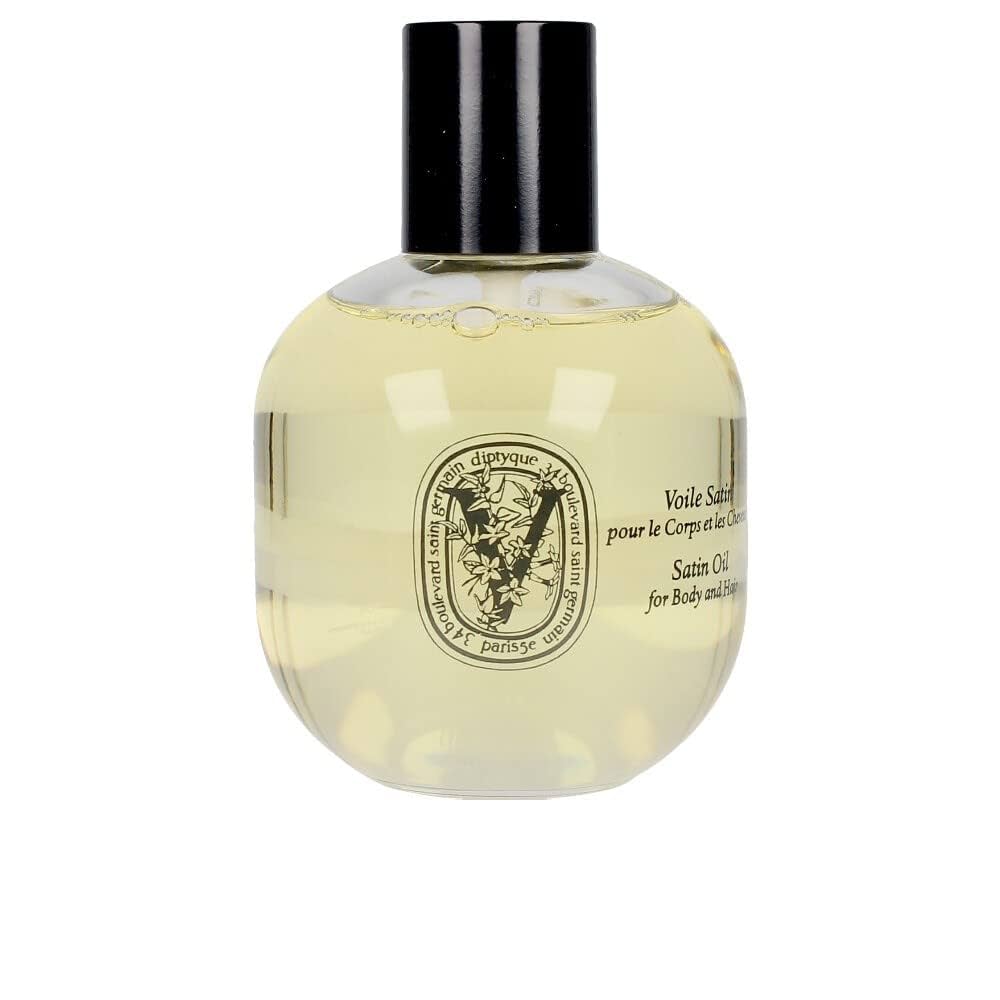 Diptyque Voile Satin ボディ・ヘアオイル 100ml Amazon.com: Satin Oil for Body and Hair 100 ml by Diptyque